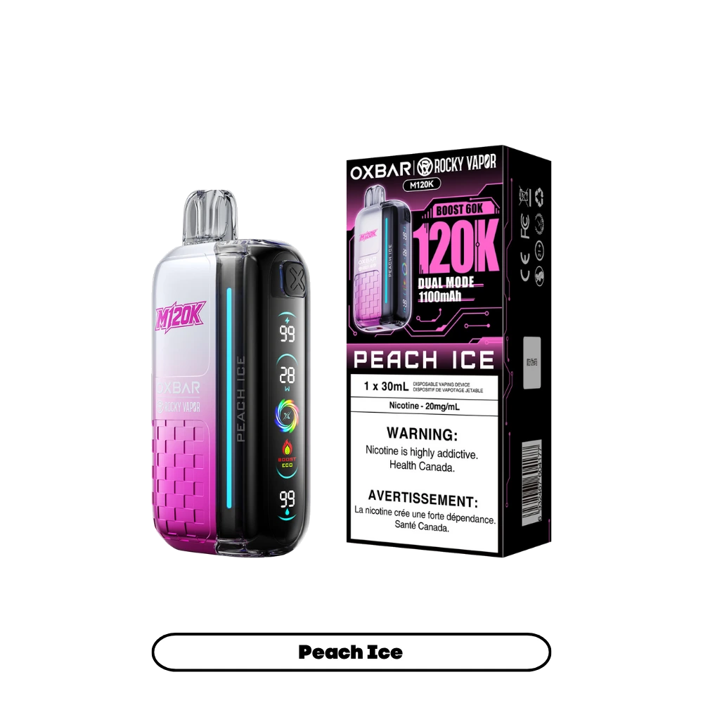 Peach Ice Oxbar M120K - Disposable Vape