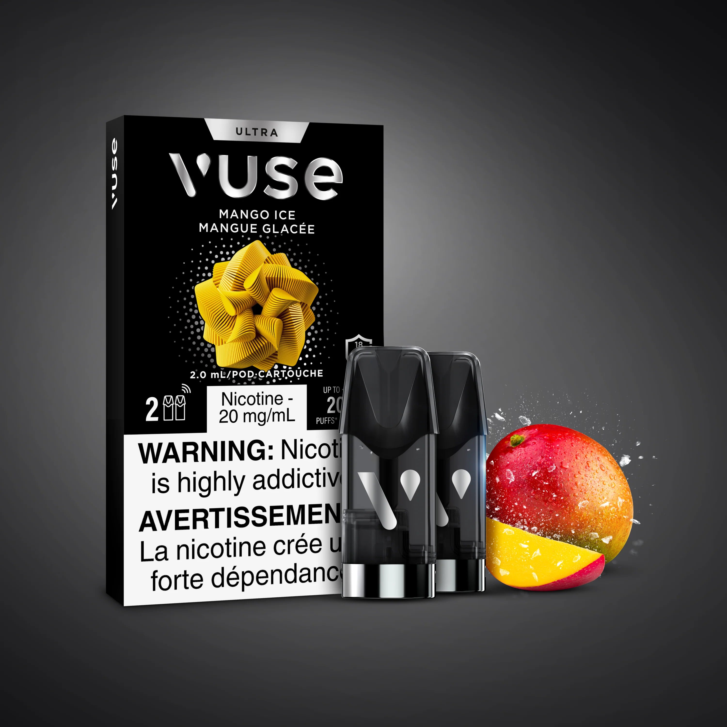 Vuse - Ultra Pod Pack 20mg (Pack of 2) (PROVINCIAL)