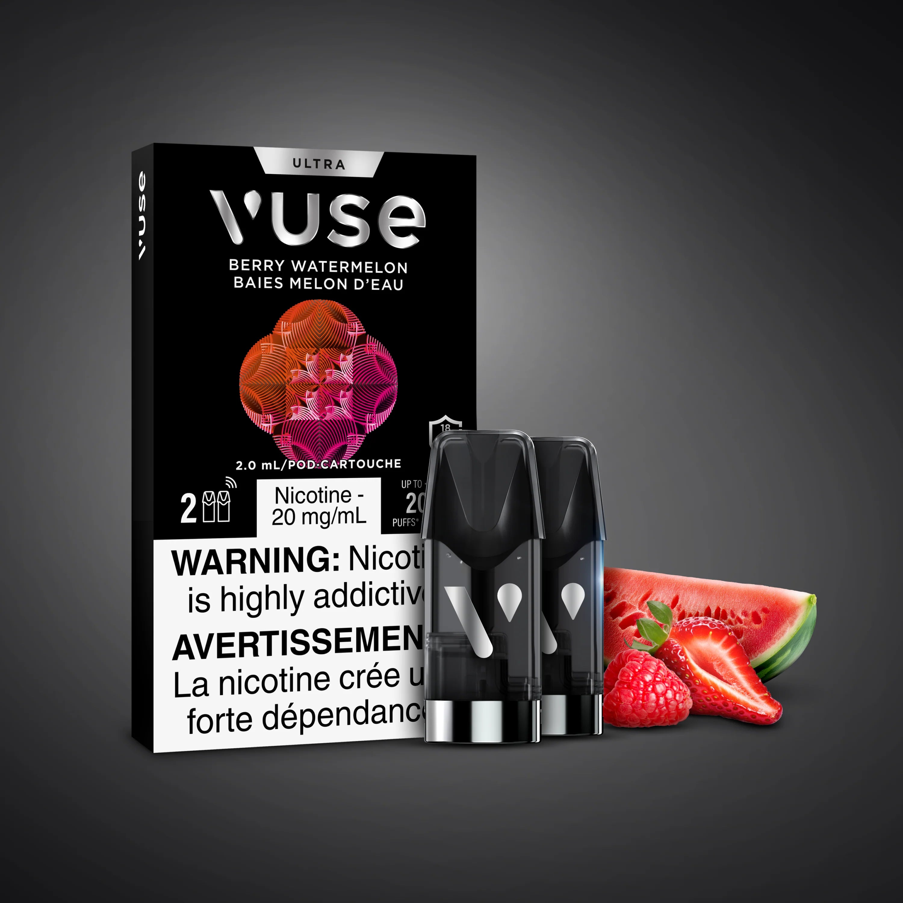 Vuse - Ultra Pod Pack 20mg (Pack of 2) (PROVINCIAL)