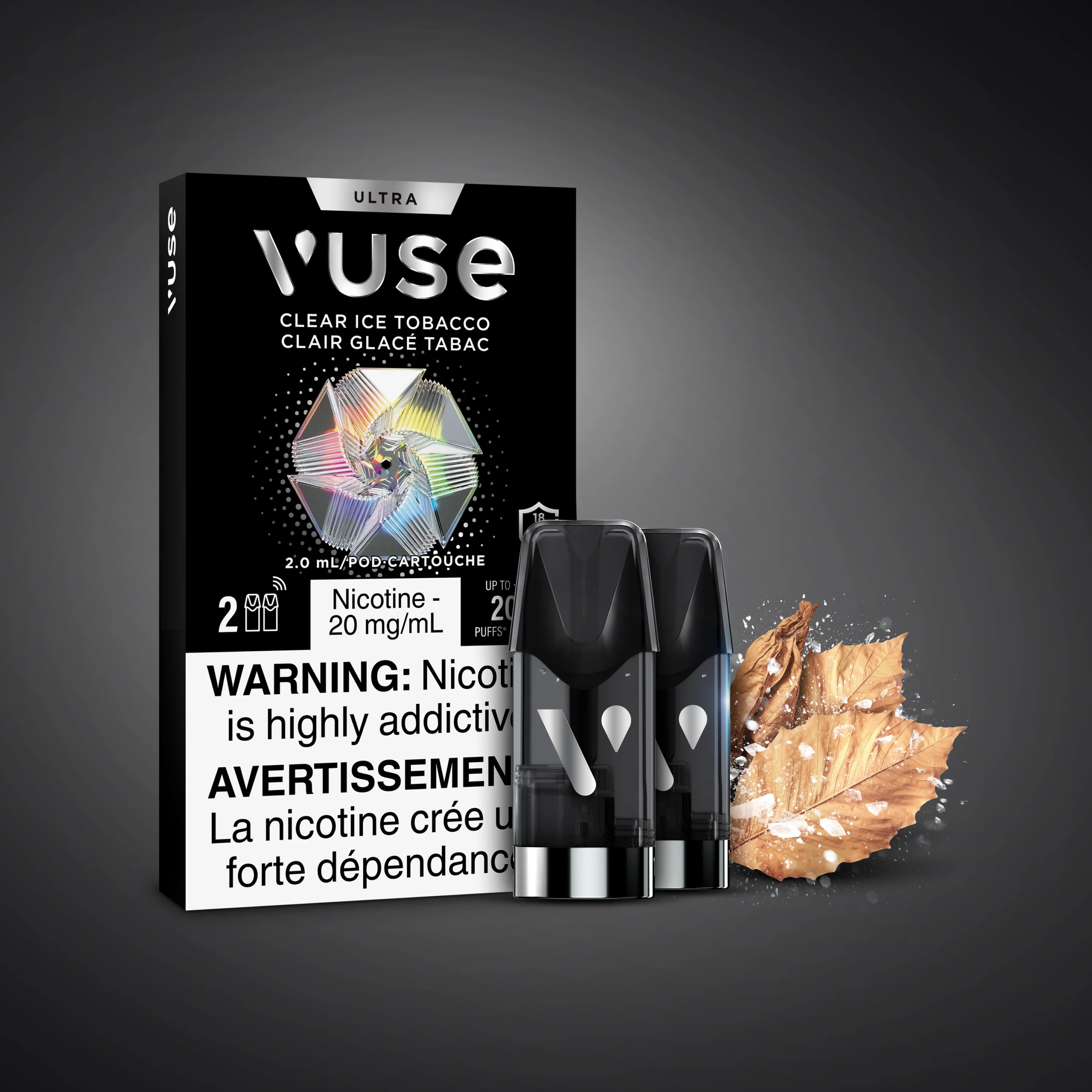 Vuse - Ultra Pod Pack 20mg (Pack of 2) (PROVINCIAL)