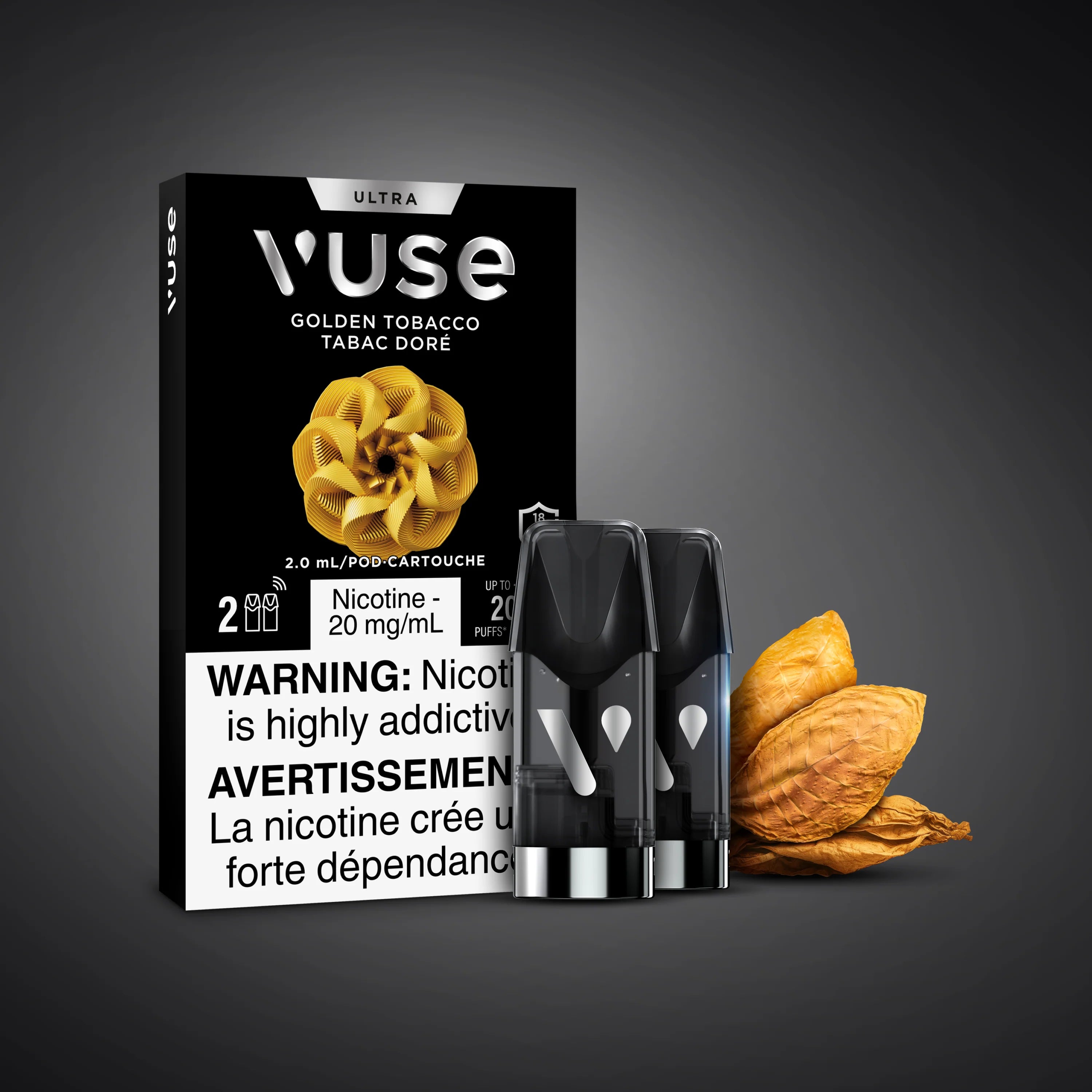 Vuse - Ultra Pod Pack 20mg (Pack of 2) (PROVINCIAL)