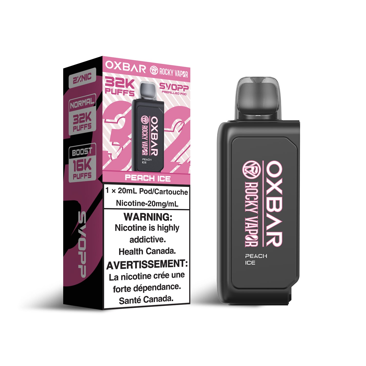 Oxbar Svopp - Pods (PROVINCIAL) (32 000 bouffées)