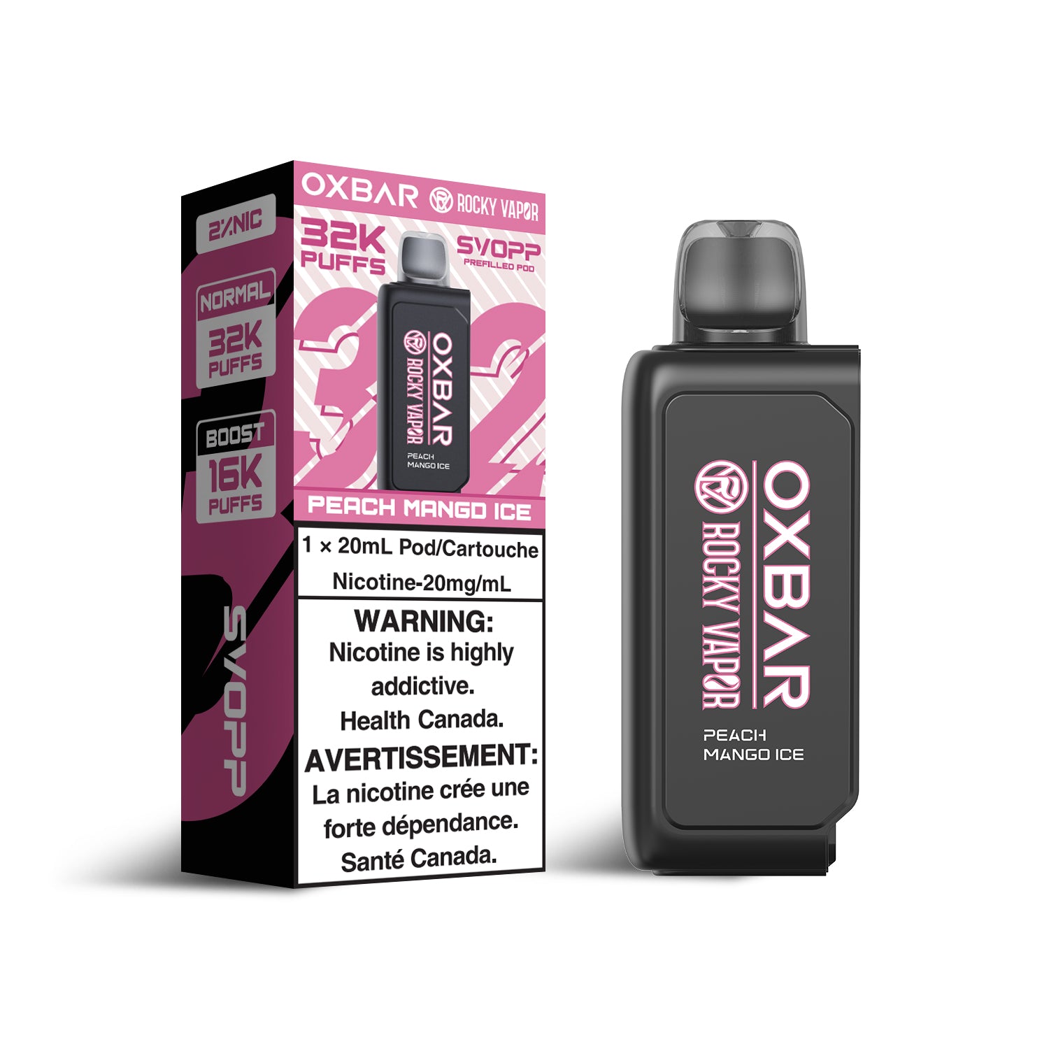 Oxbar Svopp - Pods (PROVINCIAL) (32 000 bouffées)