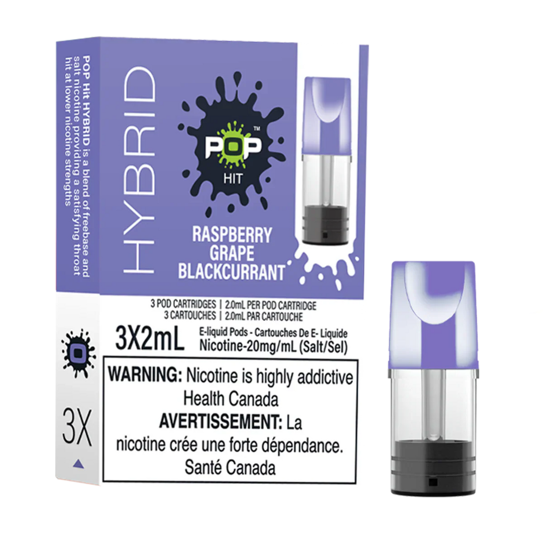 Pop Hybrid Pods - Raspberry Grape Blackcurrant (Compatible with STLTH)