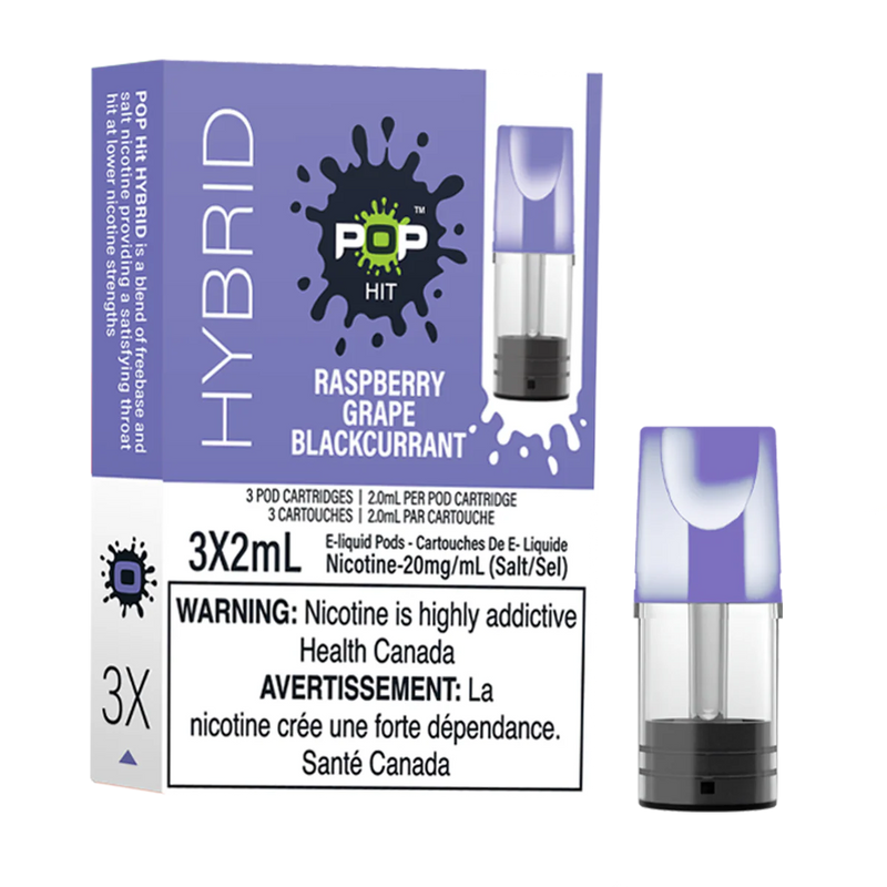 Pop Hybrid Pods - Raspberry Grape Blackcurrant (Compatible with STLTH) (PROVINCIAL)