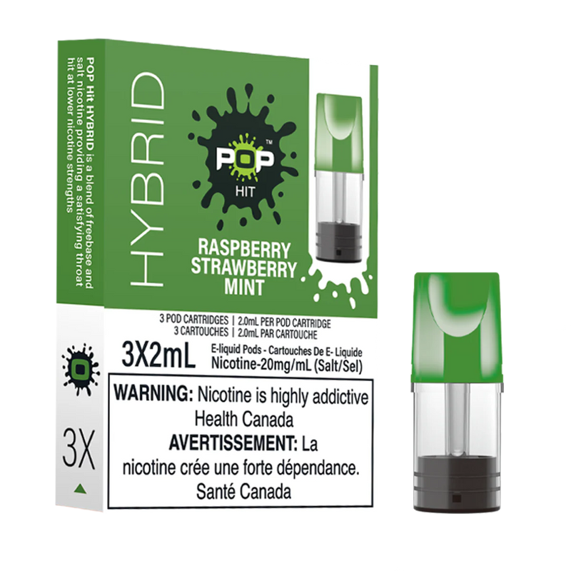 Pop Hybrid Pods - Raspberry Strawberry Mint (Compatible with STLTH) (PROVINCIAL)