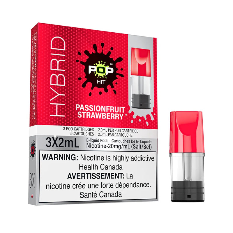 Pop Hybrid Pods - Passionfruit Strawberry (Compatible with STLTH) (EXCISE TAX)