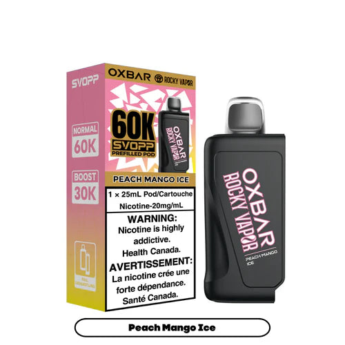 Svopp Rocky Vapor Oxbar 60K (Provincial) (60k Puffs)