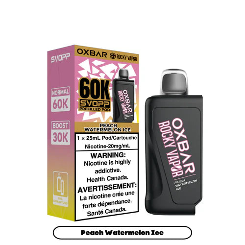 Svopp Rocky Vapor Oxbar 60K (Provincial) (60k Puffs)
