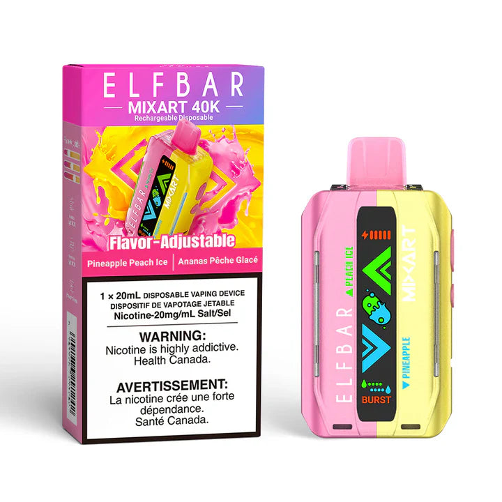 Pineapple Peach Ice Elf Bar MixART - Disposable 40K