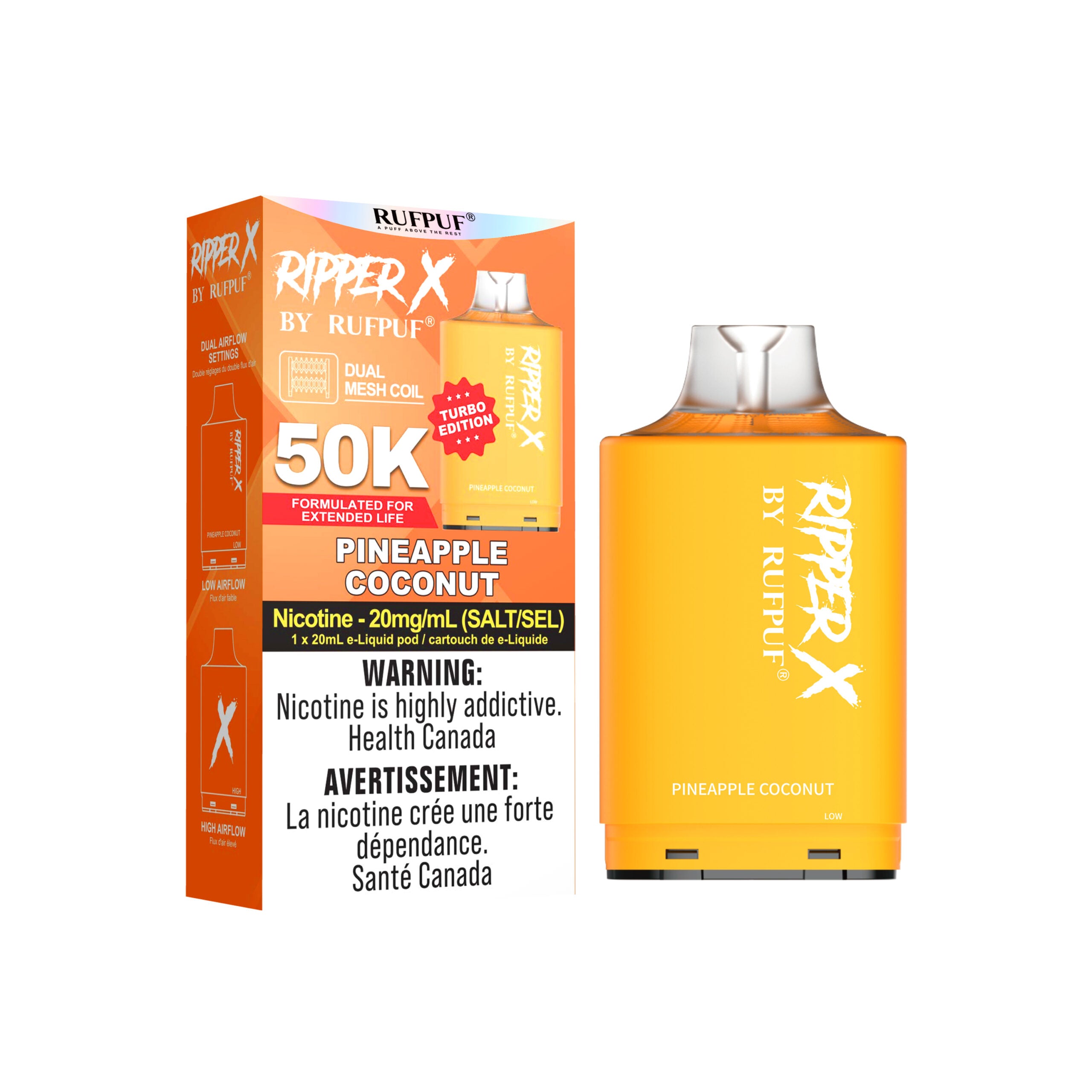 Rufpuf - Ripper X Pods (PROVINCIAL) (50k puffs)