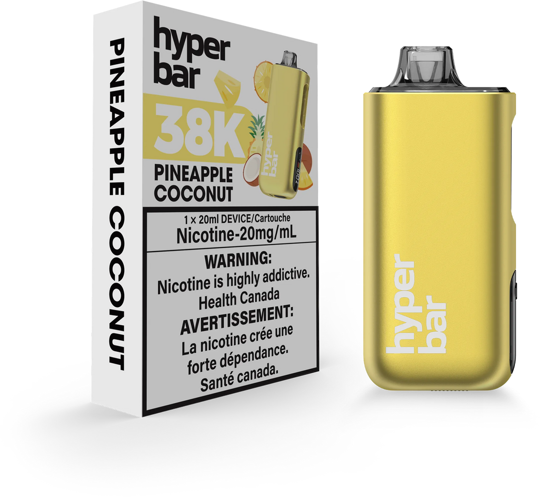Pineapple Coconut Hyperbar BE38000 - Disposable Vape