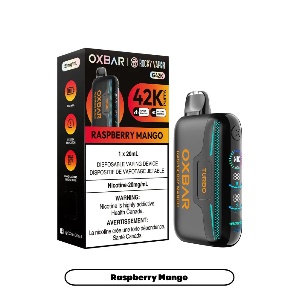 Raspberry Mango Oxbar G42K - Disposable 42K