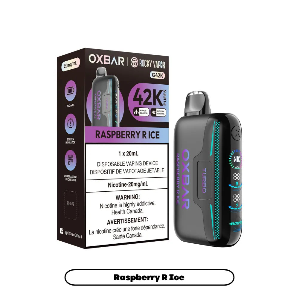 Raspberry R Ice Oxbar G42K - Disposable 42K