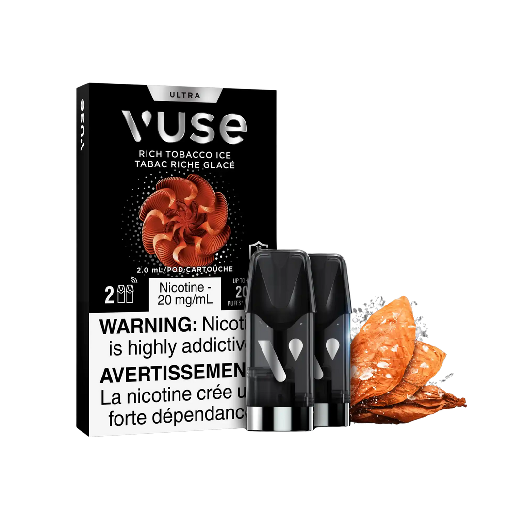 Rich Tobacco Ice Vuse Ultra Pods