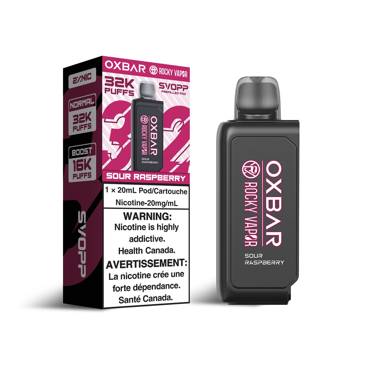 Oxbar Svopp - Pods (PROVINCIAL) (32 000 bouffées)