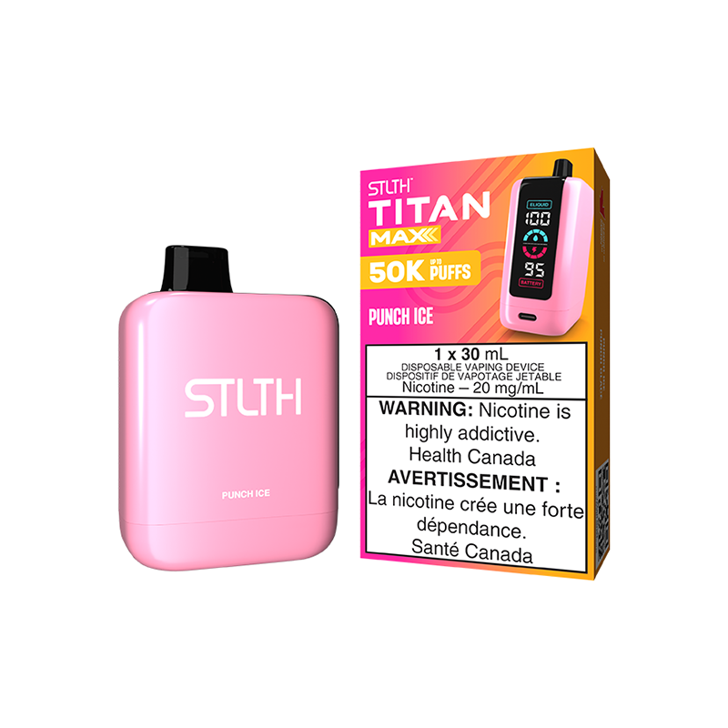 STLTH Titan Max - Disposable E-Cig (PROVINCIAL) (50k Puffs)