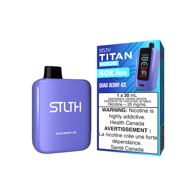 STLTH Titan Max - Disposable E-Cig (PROVINCIAL) (50k Puffs)