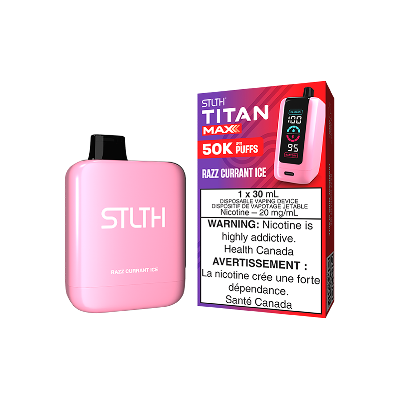 STLTH Titan Max - Disposable E-Cig (PROVINCIAL) (50k Puffs)