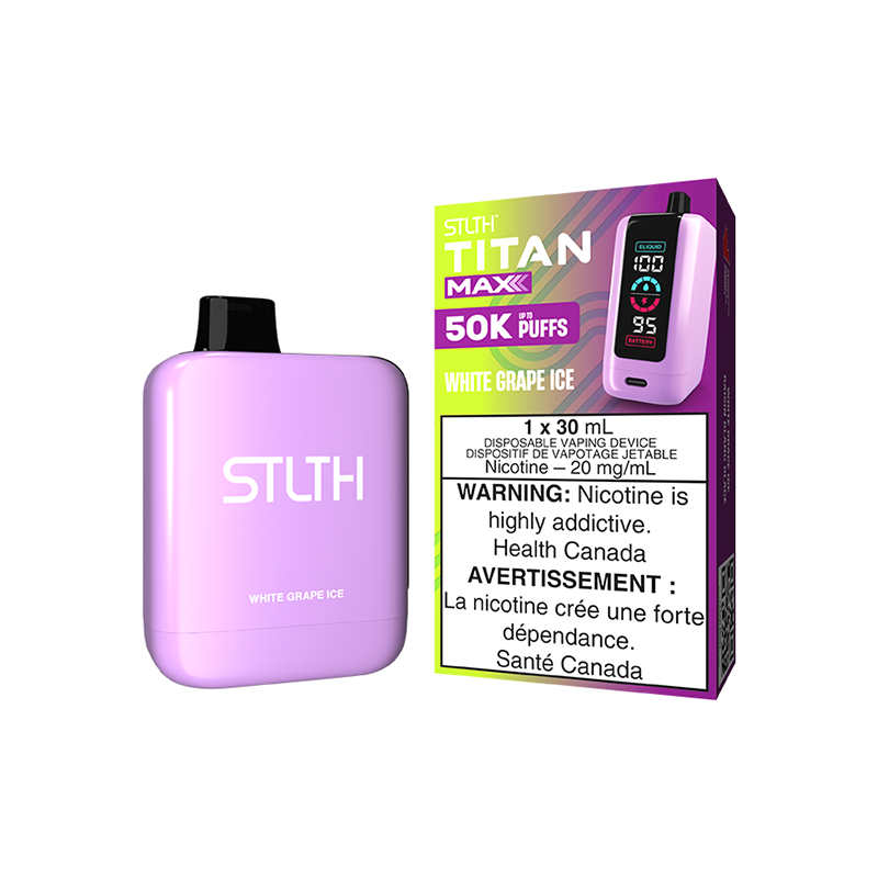 STLTH Titan Max - Disposable E-Cig (PROVINCIAL) (50k Puffs)