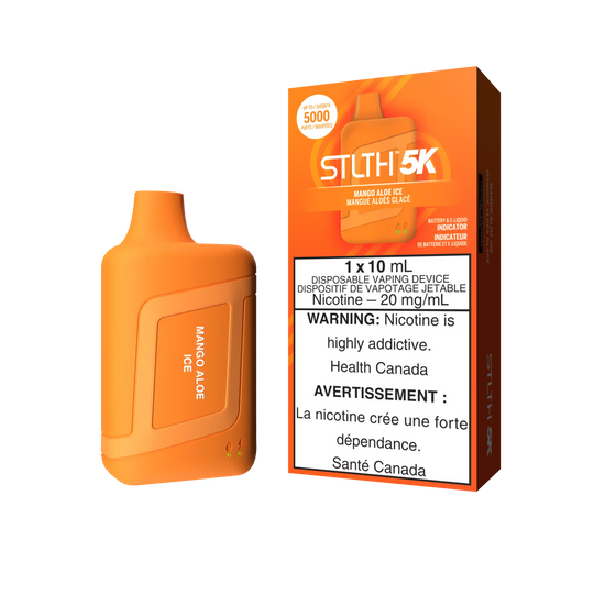 Mango Aloès Glacé Stlth 5K Box - Vape Jetable