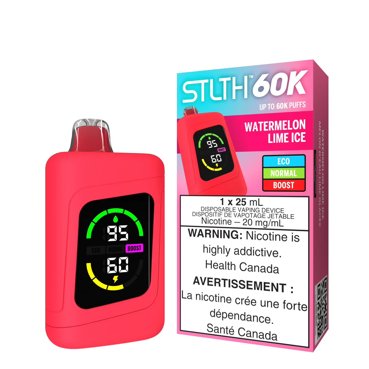 Watermelon Lime Ice Stlth 60K | 60,000 Puffs | VIP Vape