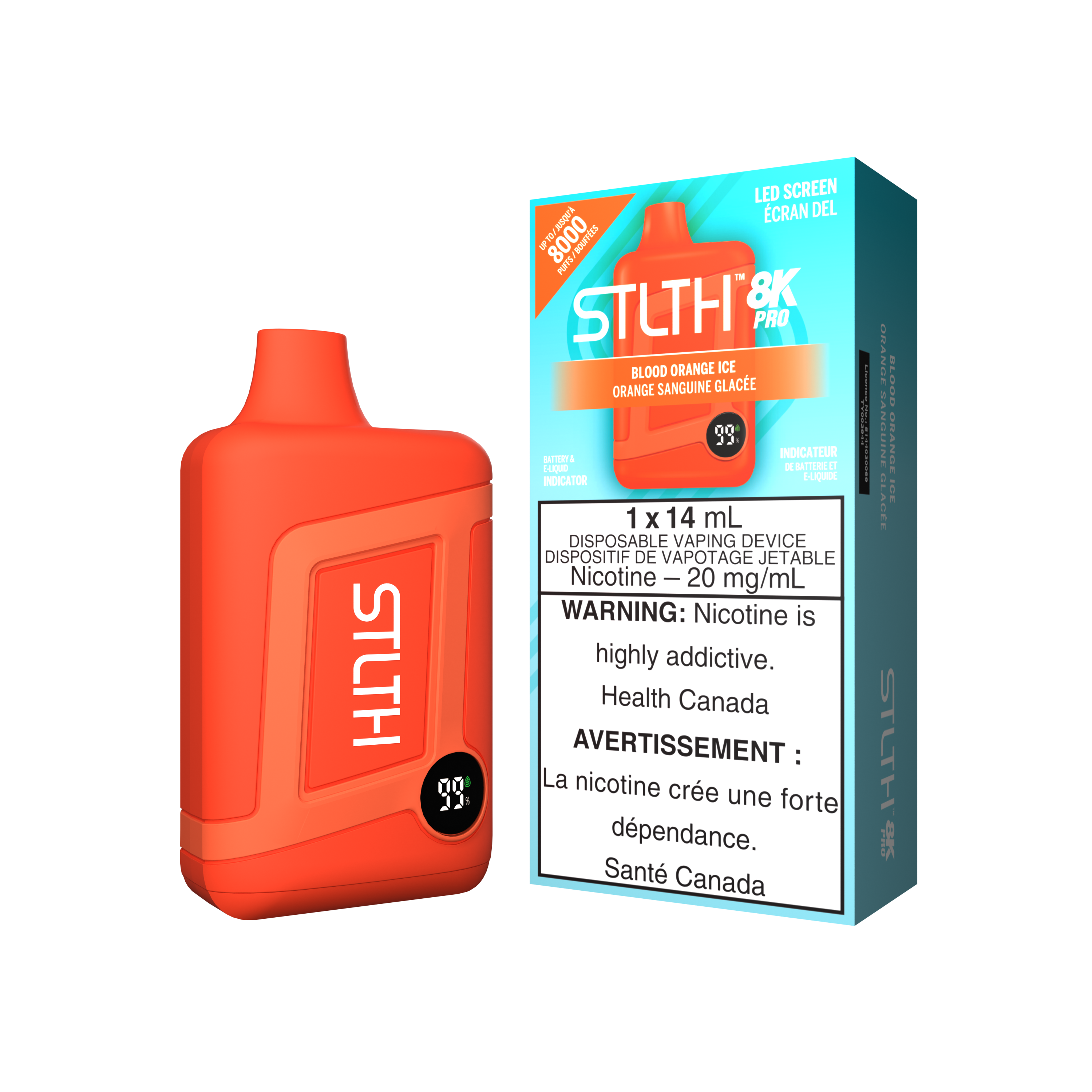STLTH 8K Pro - Disposable E-Cig (FEDERAL) (8000 Puffs)