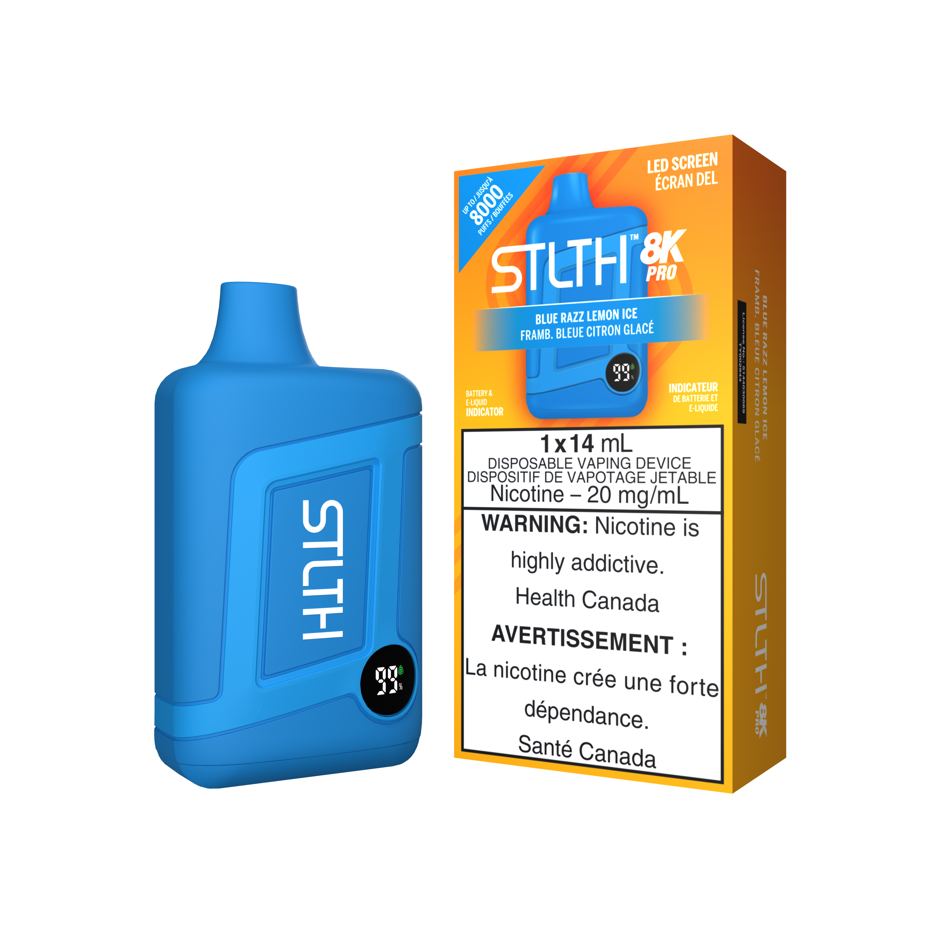 STLTH 8K Pro - Disposable E-Cig (FEDERAL) (8000 Puffs)