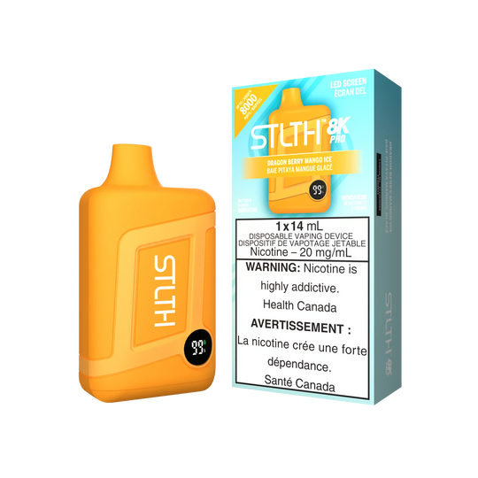 Dragon Berry Mangue Glacée Stlth 8K Pro - Vape jetable