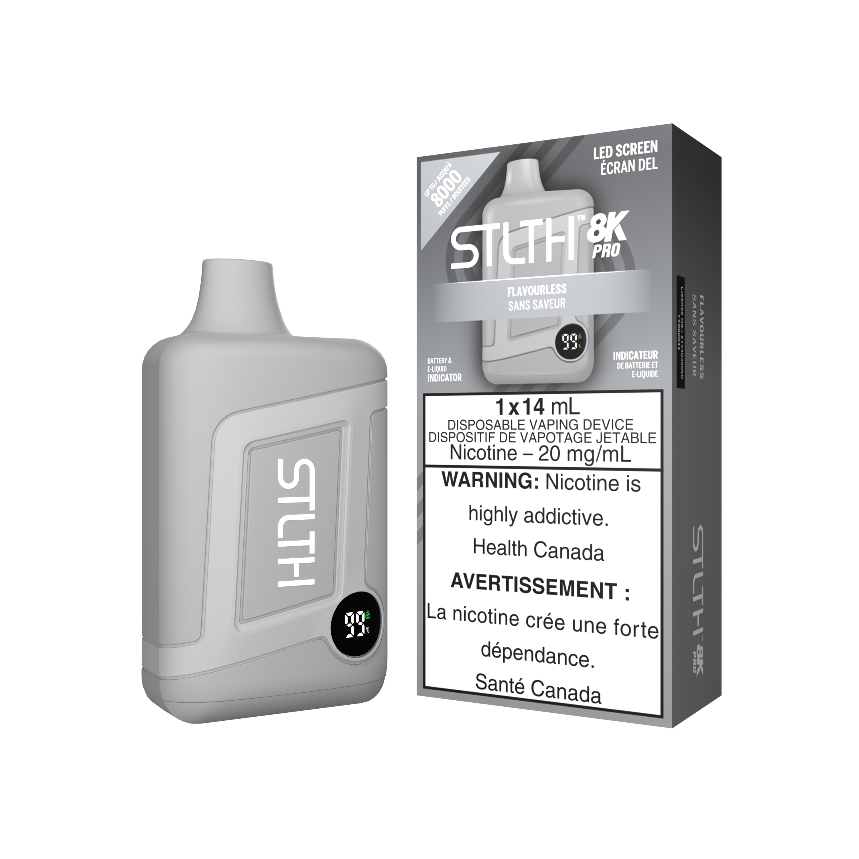 STLTH 8K Pro - Disposable E-Cig (FEDERAL) (8000 Puffs)