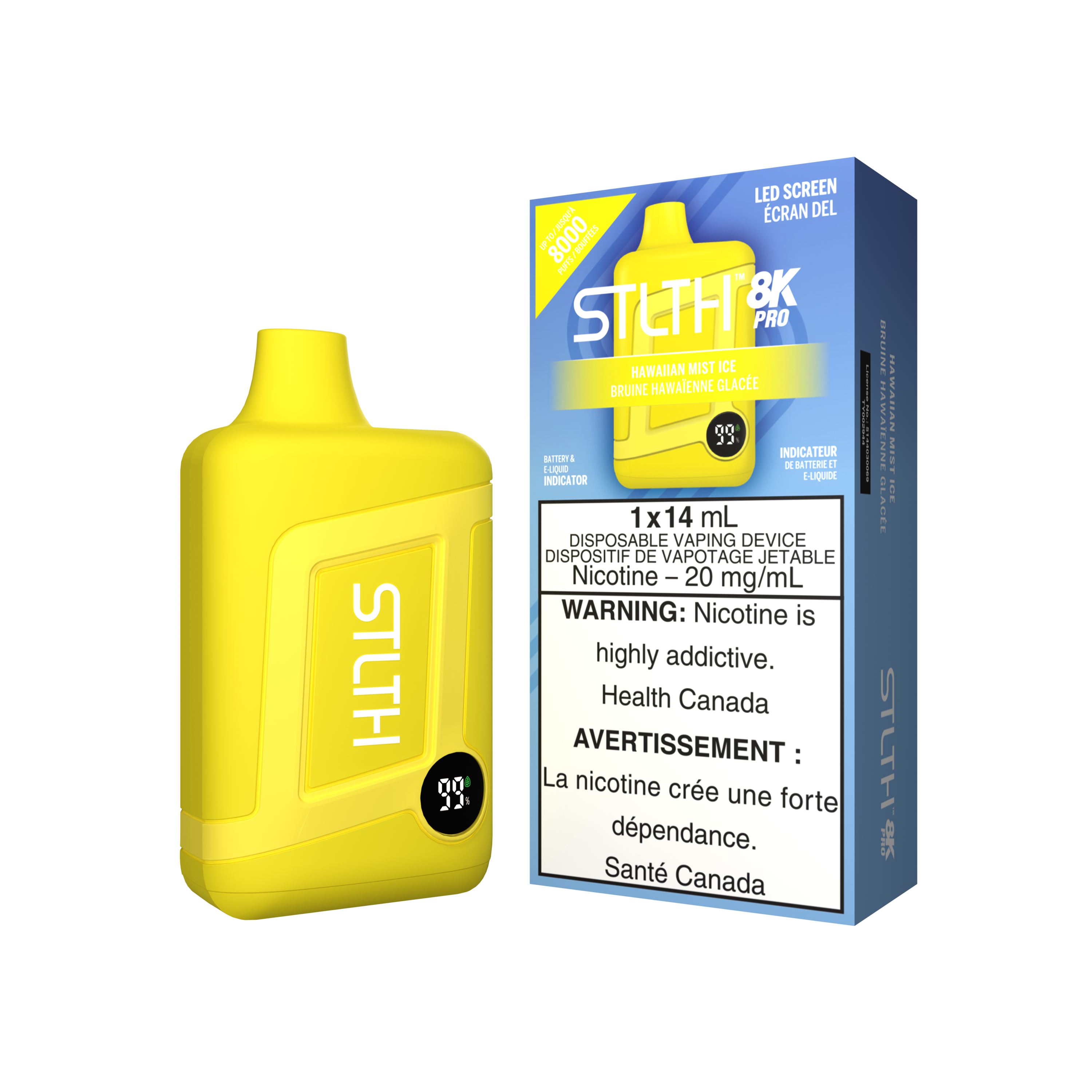 STLTH 8K Pro - Disposable E-Cig (FEDERAL) (8000 Puffs)