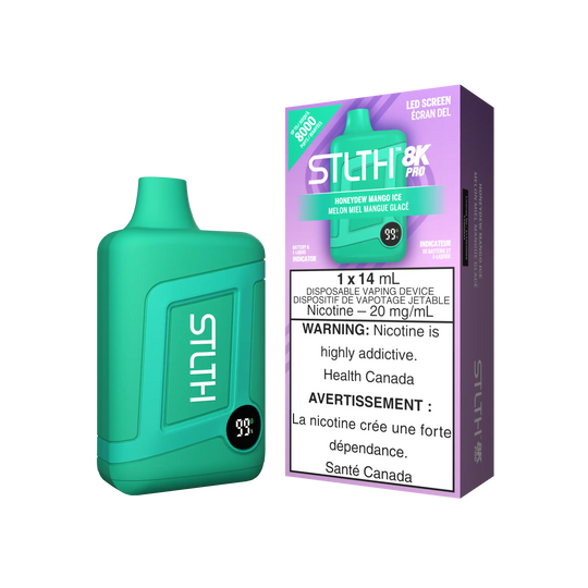 Honeydew Mangue Glacée Stlth 8K Pro - Vape Jetable