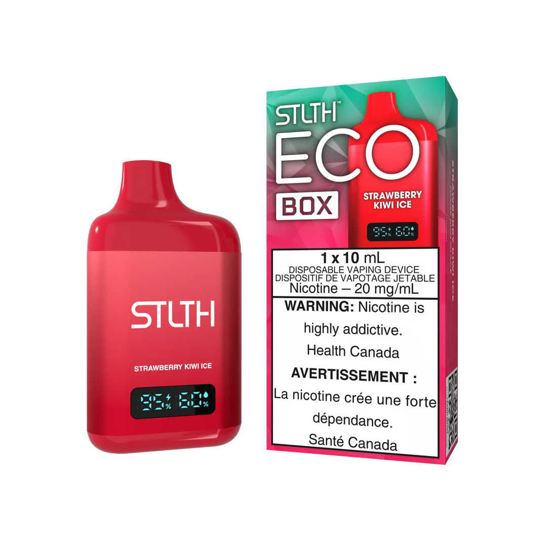 Strawberry Kiwi Ice Stlth Eco Box - Disposable