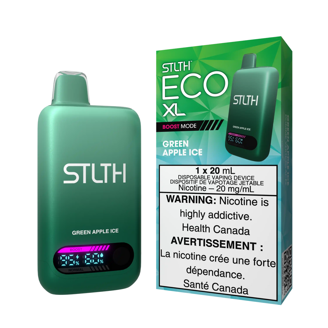 Green Apple Ice Stlth Eco XL - Disposable 60K