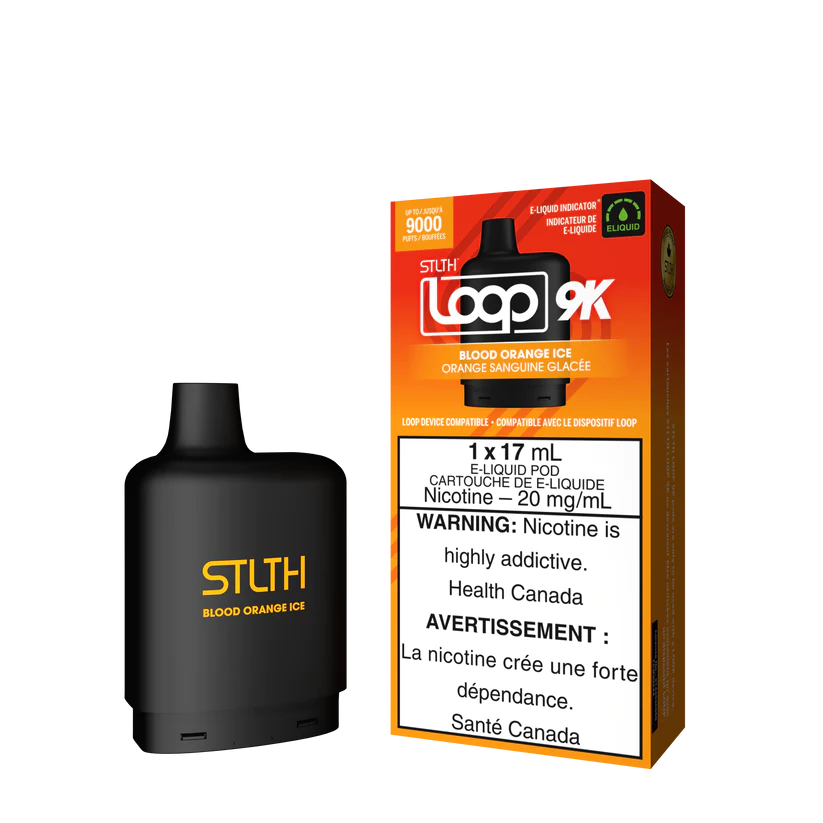Stlth Loop 2 - Pods (9K puffs) (FEDERAL)