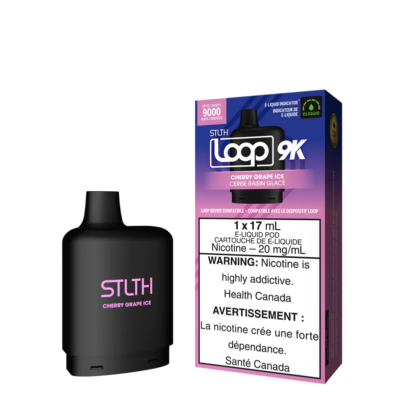 Stlth Loop 2 - Pods (9K puffs) (FEDERAL)