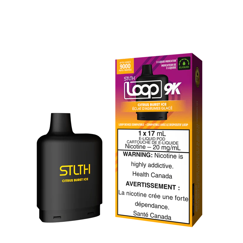 Stlth Loop 2 - Pods (9K puffs) (FEDERAL)