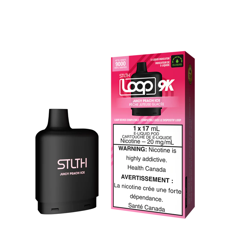 Stlth Loop 2 - Pods (9K puffs) (FEDERAL)