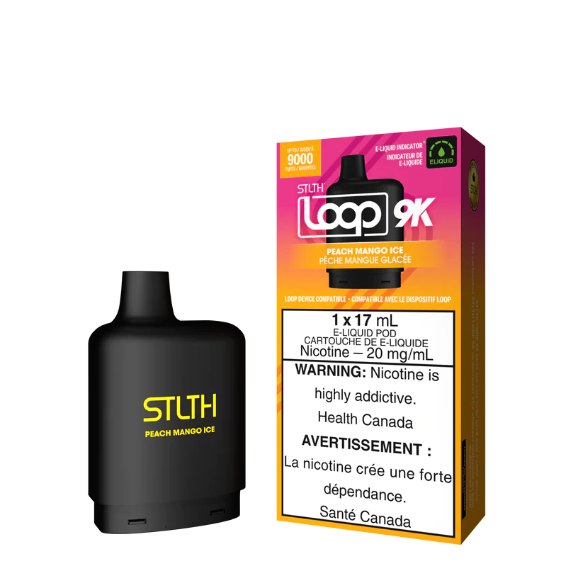 Stlth Loop 2 - Pods (9K puffs) (FEDERAL)