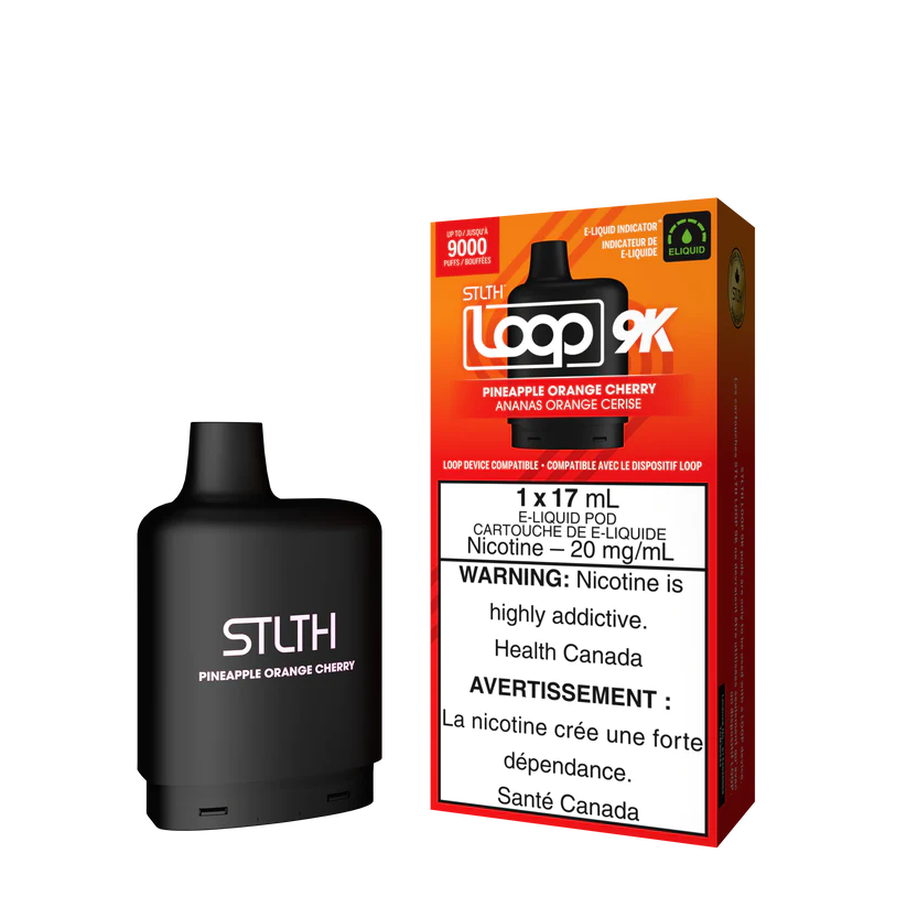 Stlth Loop 2 - Pods (9K puffs) (FEDERAL)