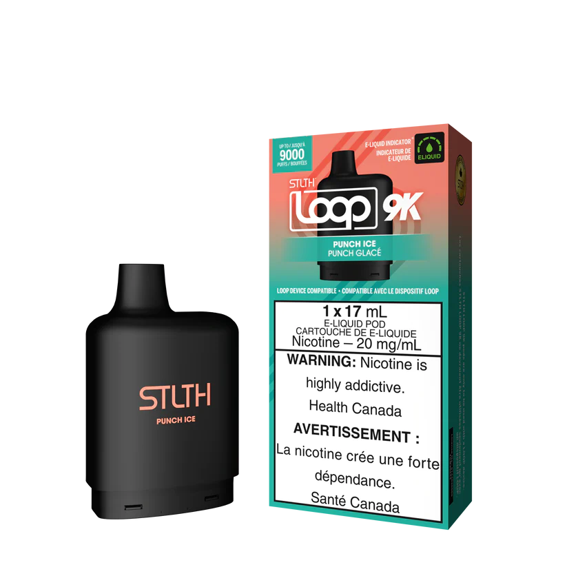 Stlth Loop 2 - Pods (9K puffs) (FEDERAL)