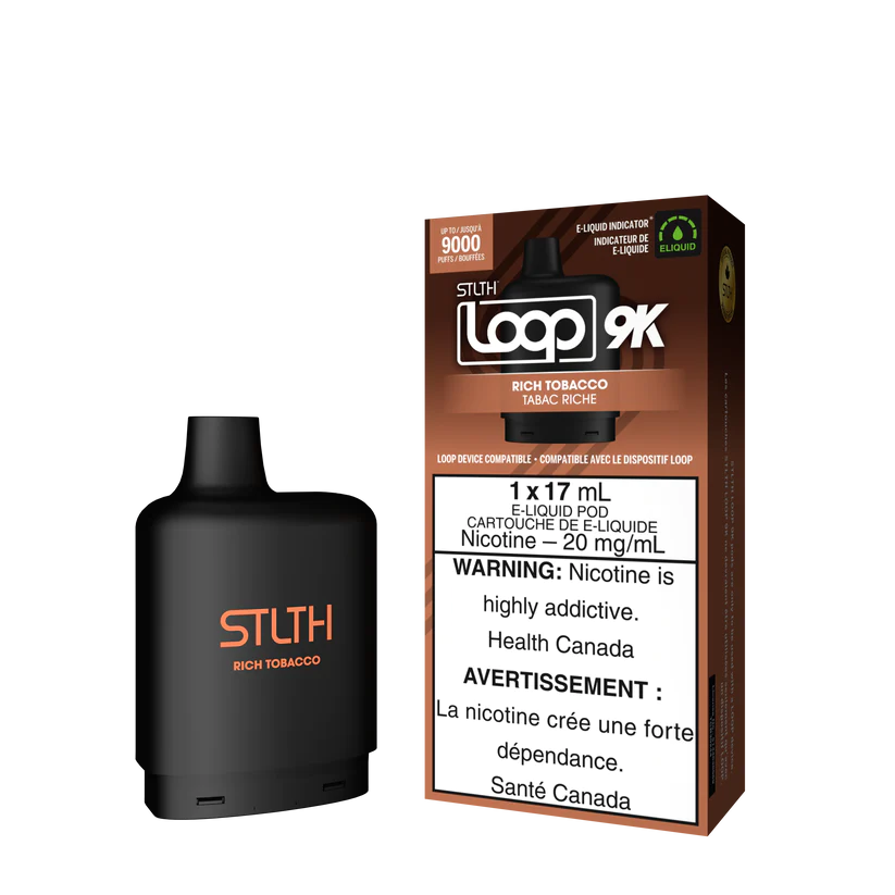 Stlth Loop 2 - Pods (9K puffs) (FEDERAL)