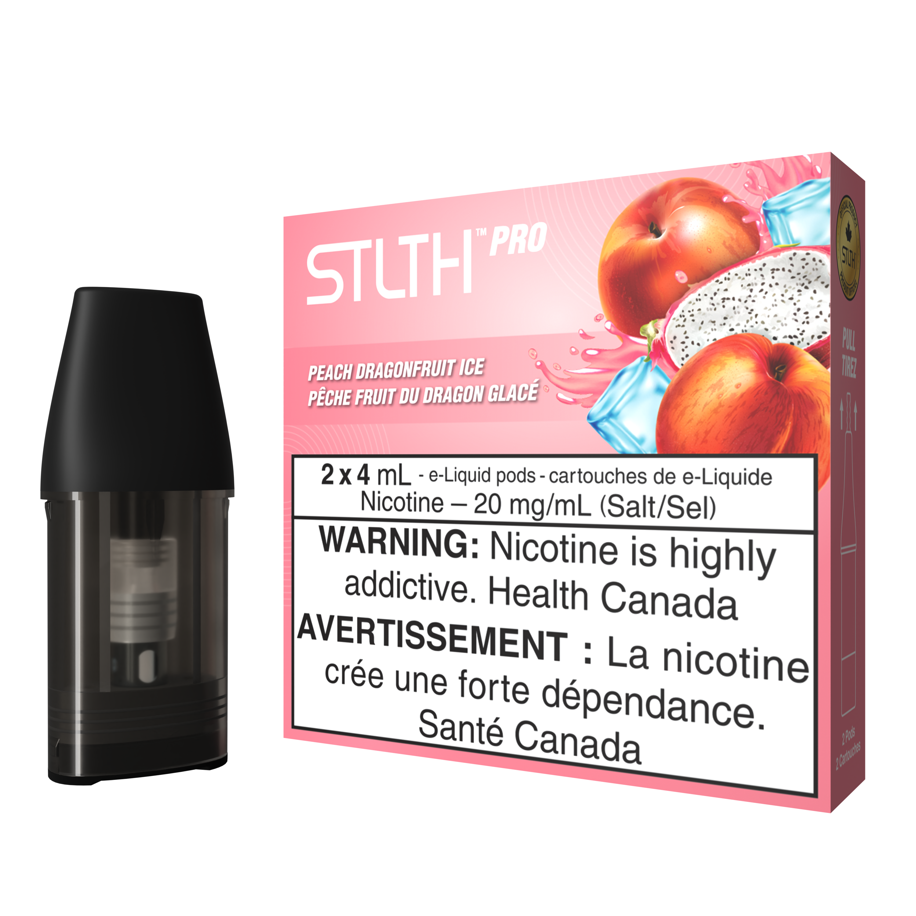 Stlth Pro - Peach Dragon Fruit Ice (FEDERAL)