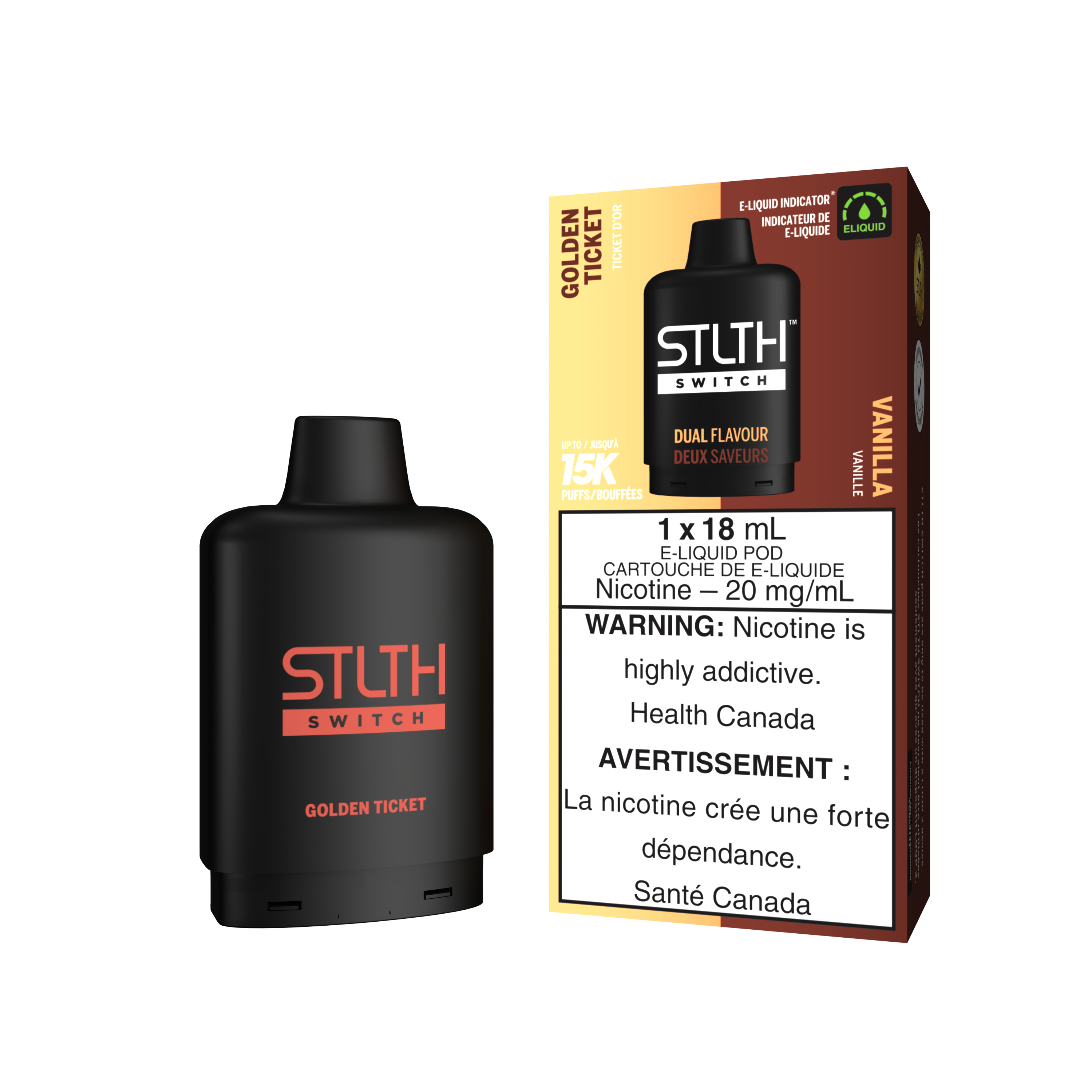 Stlth Switch - Pods (FEDERAL) (15K puffs)