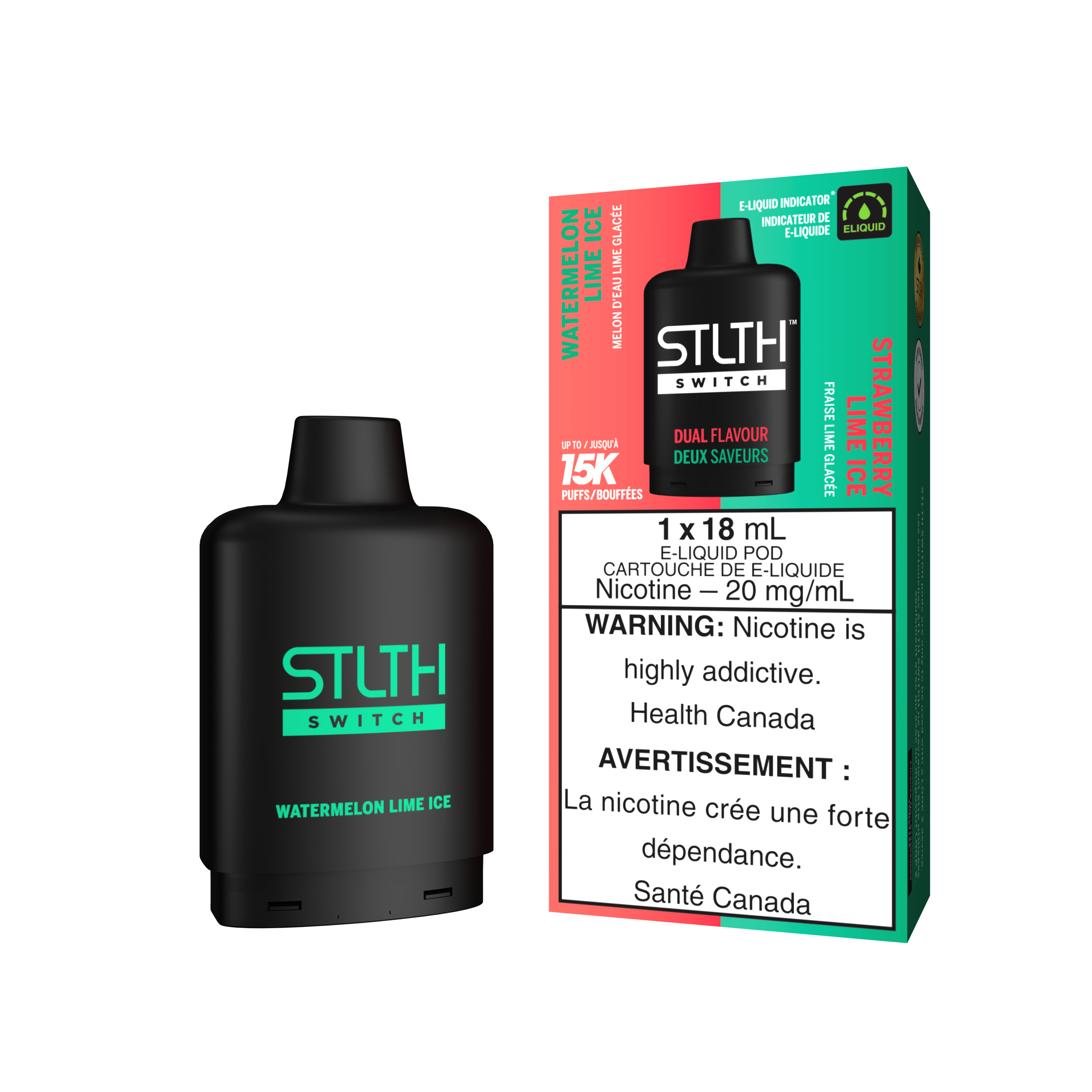 Stlth Switch - Pods (FEDERAL) (15K puffs)