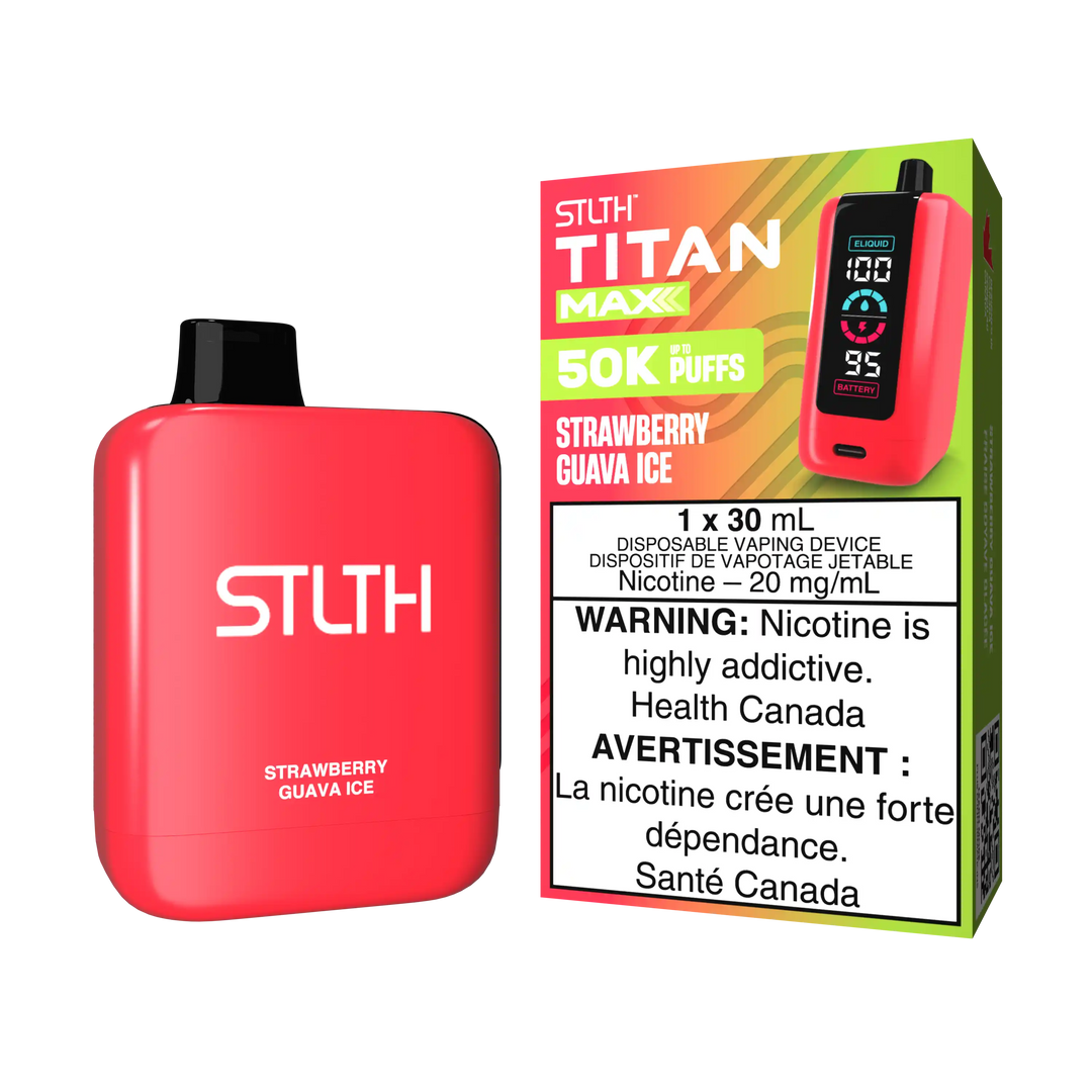 Strawberry Guava Ice Stlth Titan Max - Disposable 50K