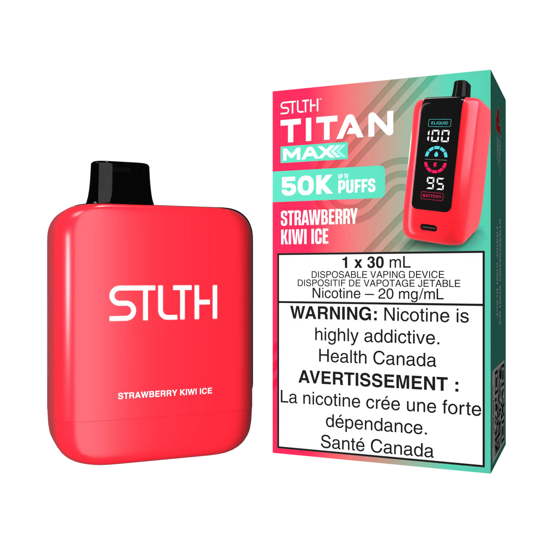 Strawberry Kiwi Ice Stlth Titan Max - Disposable 50K