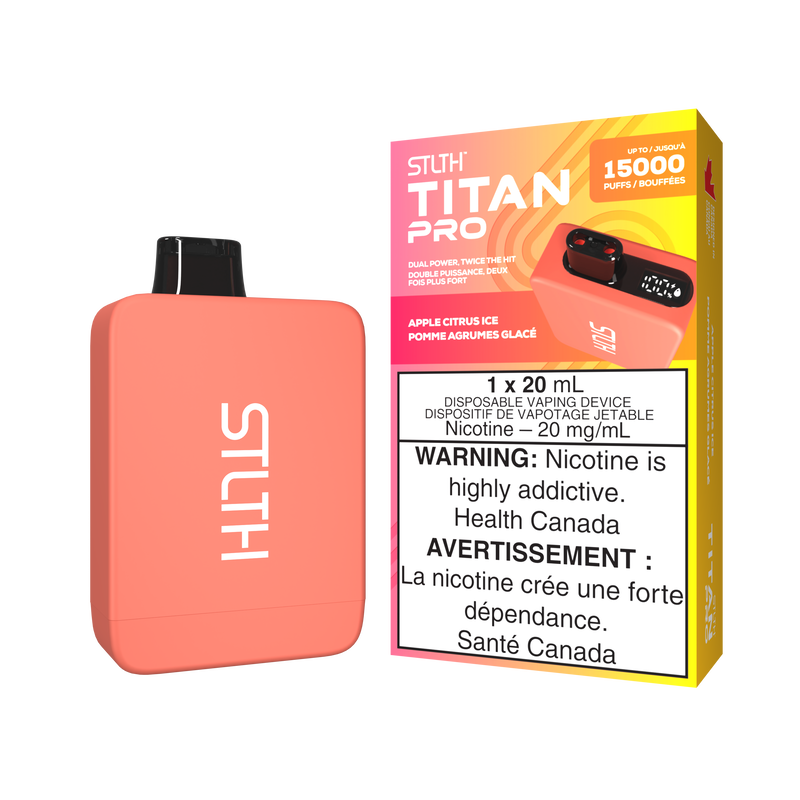 STLTH Titan Pro - Disposable E-Cig (EXCISE TAXED) (15k Puffs)