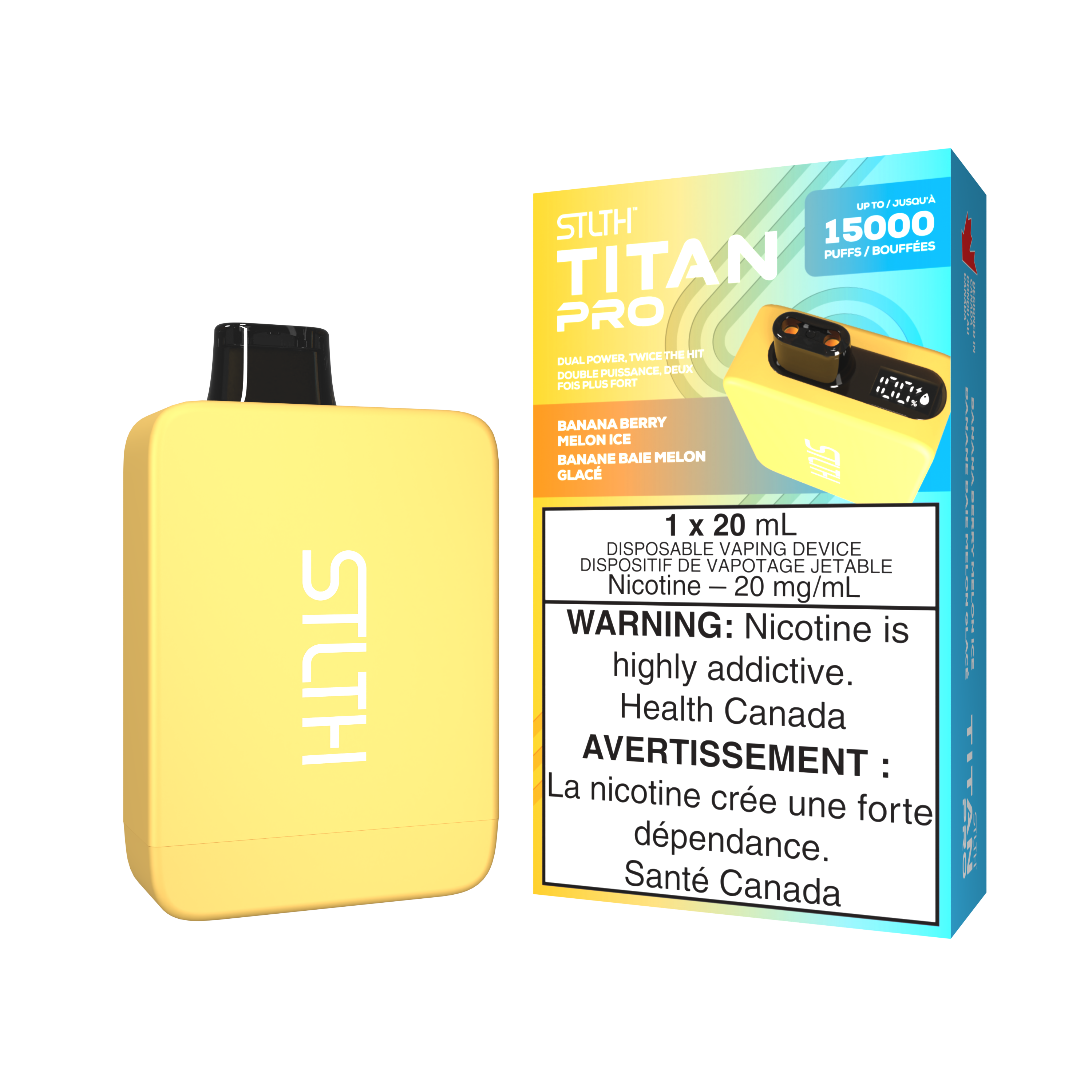STLTH Titan Pro - Disposable E-Cig (15k Puffs) (FEDERAL)