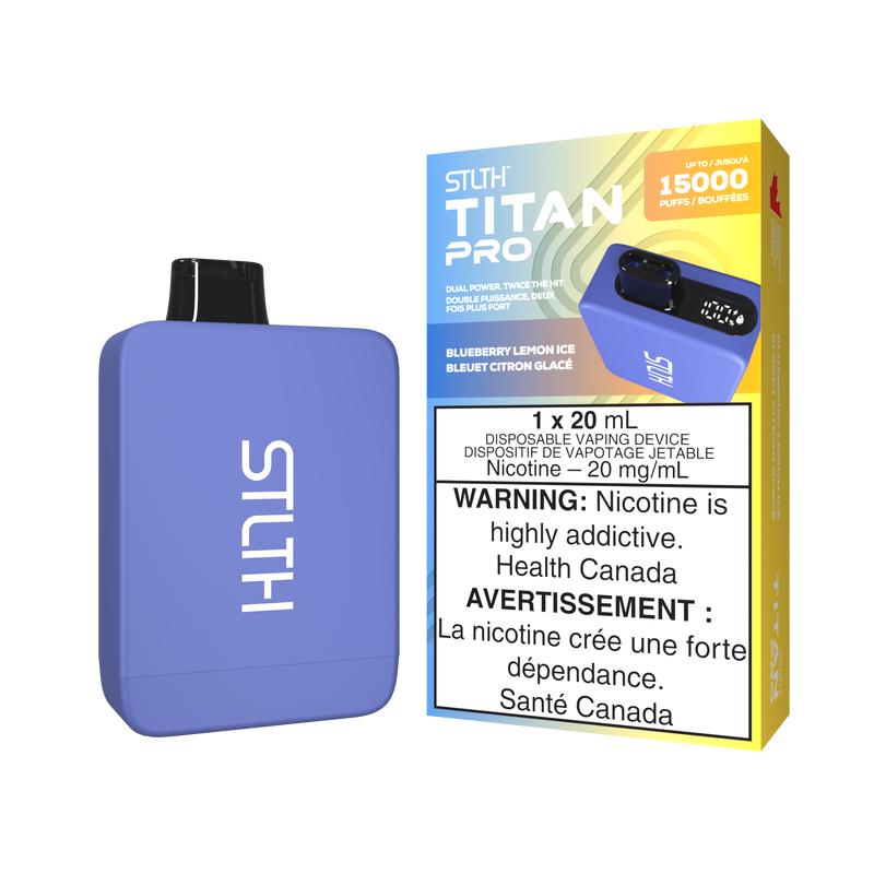 STLTH Titan Pro - Disposable E-Cig (FEDERAL) (15k Puffs)